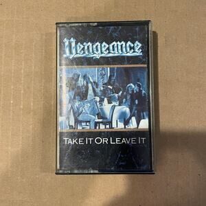 Vengeance - Take It Or Leave It Cassette Tape album hard rock metal vintage 80s